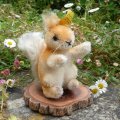 10cm Steiff Possy Red Squirrel 推定1968年-1976年頃 （ビンテージ）