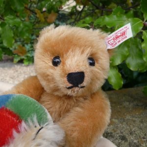 画像3: 大変良い状態です！！ 2003年発売 Steiff Teddy Bear Set with Mohair Ball 20cm