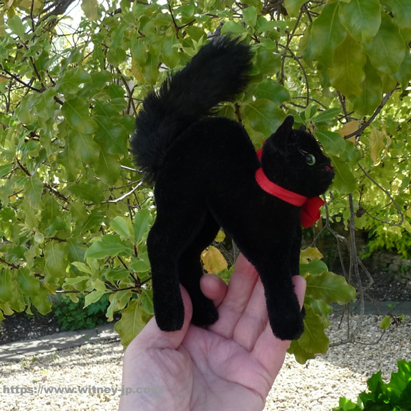 Black Tom Cat, circa 1960s teddy bears of witney